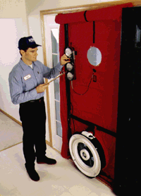 blower door